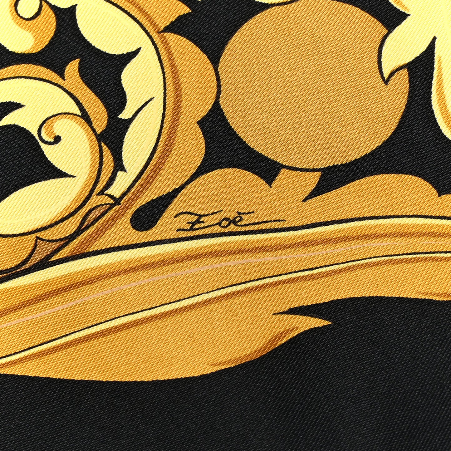 Silk Animaux Solaires Scarf 90
