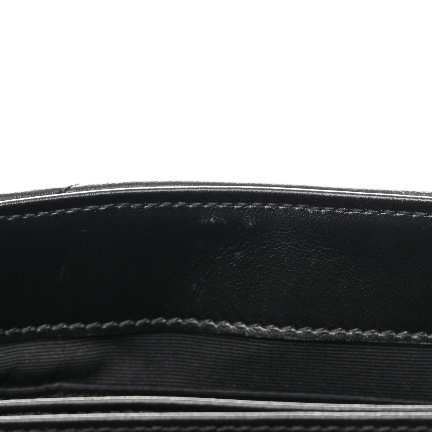 Calfskin Y Quilted Monogram Toy Loulou Crossbody Bag Black