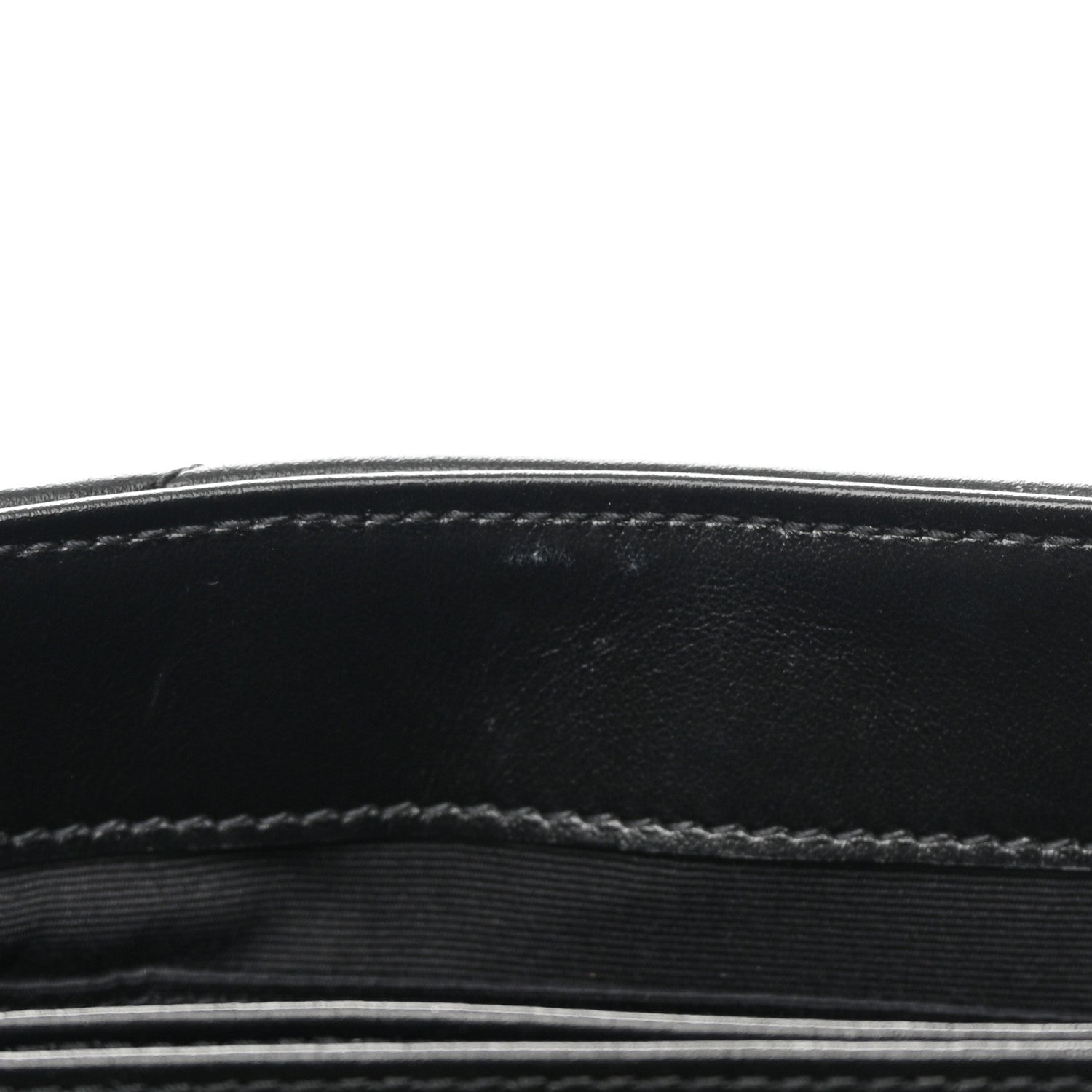 Saint Laurent Calfskin Y Quilted Monogram Toy Loulou Crossbody Bag Black 12 of 15