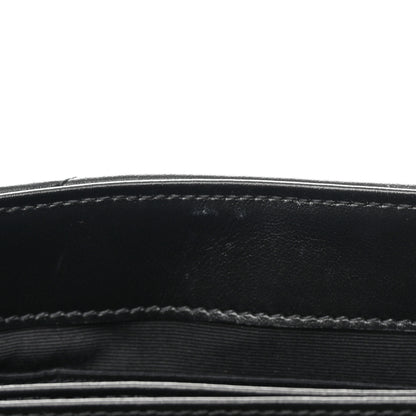 Saint Laurent Calfskin Y Quilted Monogram Toy Loulou Crossbody Bag Black 12 of 15