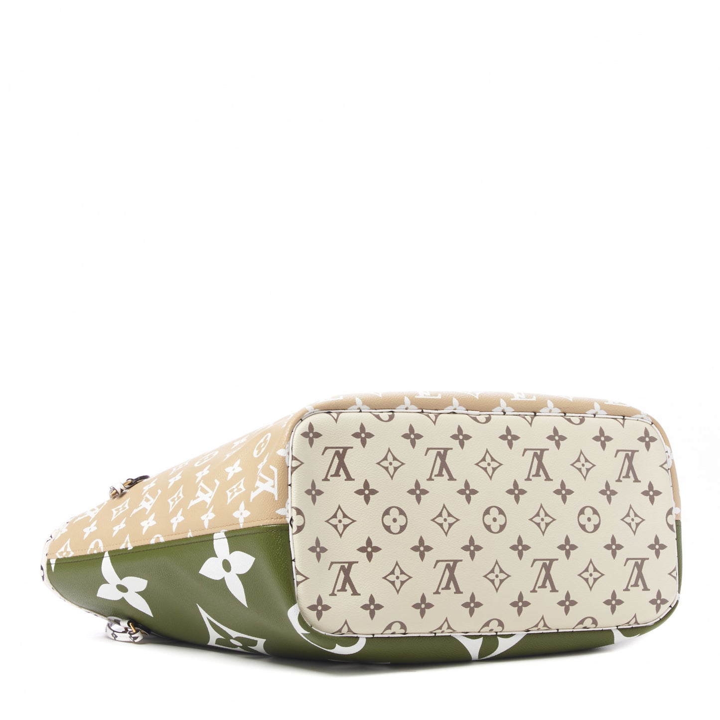 Monogram Giant Neverfull MM Kaki