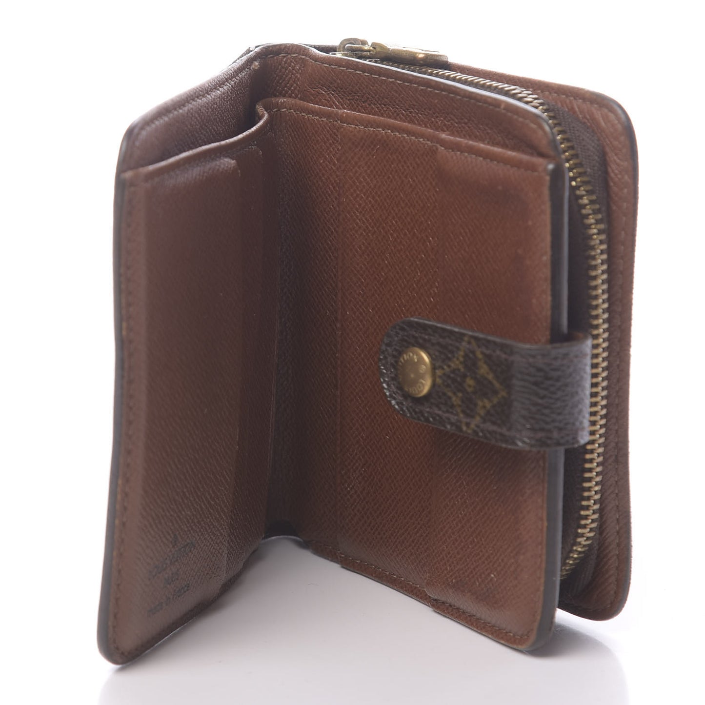 Monogram Compact Zippe Zipped Wallet
