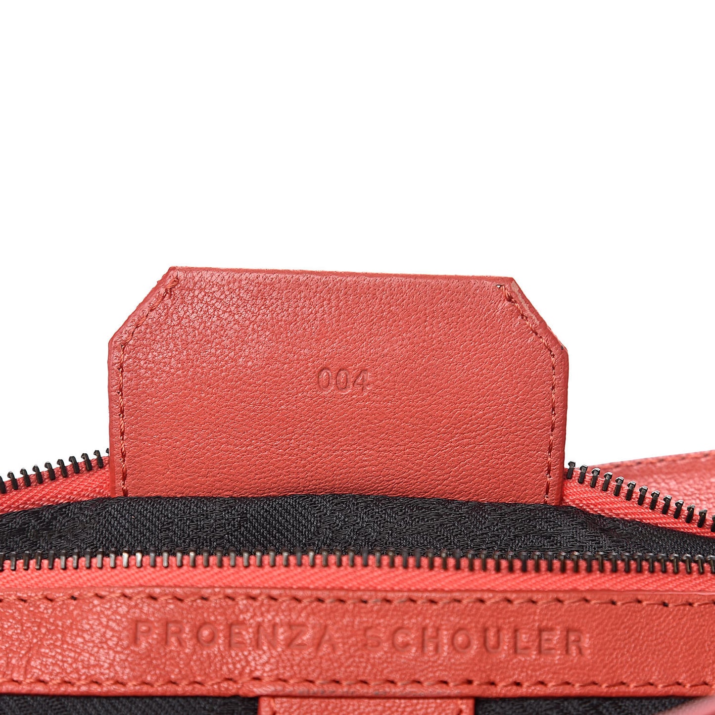 Lambskin Medium PS1 Satchel Deep Coral
