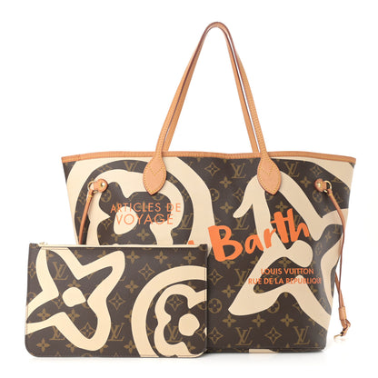 Louis Vuitton Monogram Tahitienne Saint Barth Neverfull MM 1 of 15