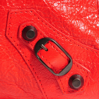 Balenciaga Agneau Classic Hardware City Rouge Coquelicot Rouge Braise 9 of 12
