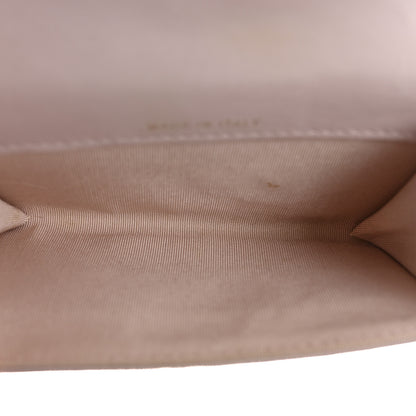 Chanel Lambskin Quilted Flap Card Holder Light Pink 5 of 14
