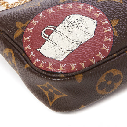 Louis Vuitton Monogram Patch Mini Pochette Accessories 5 of 8