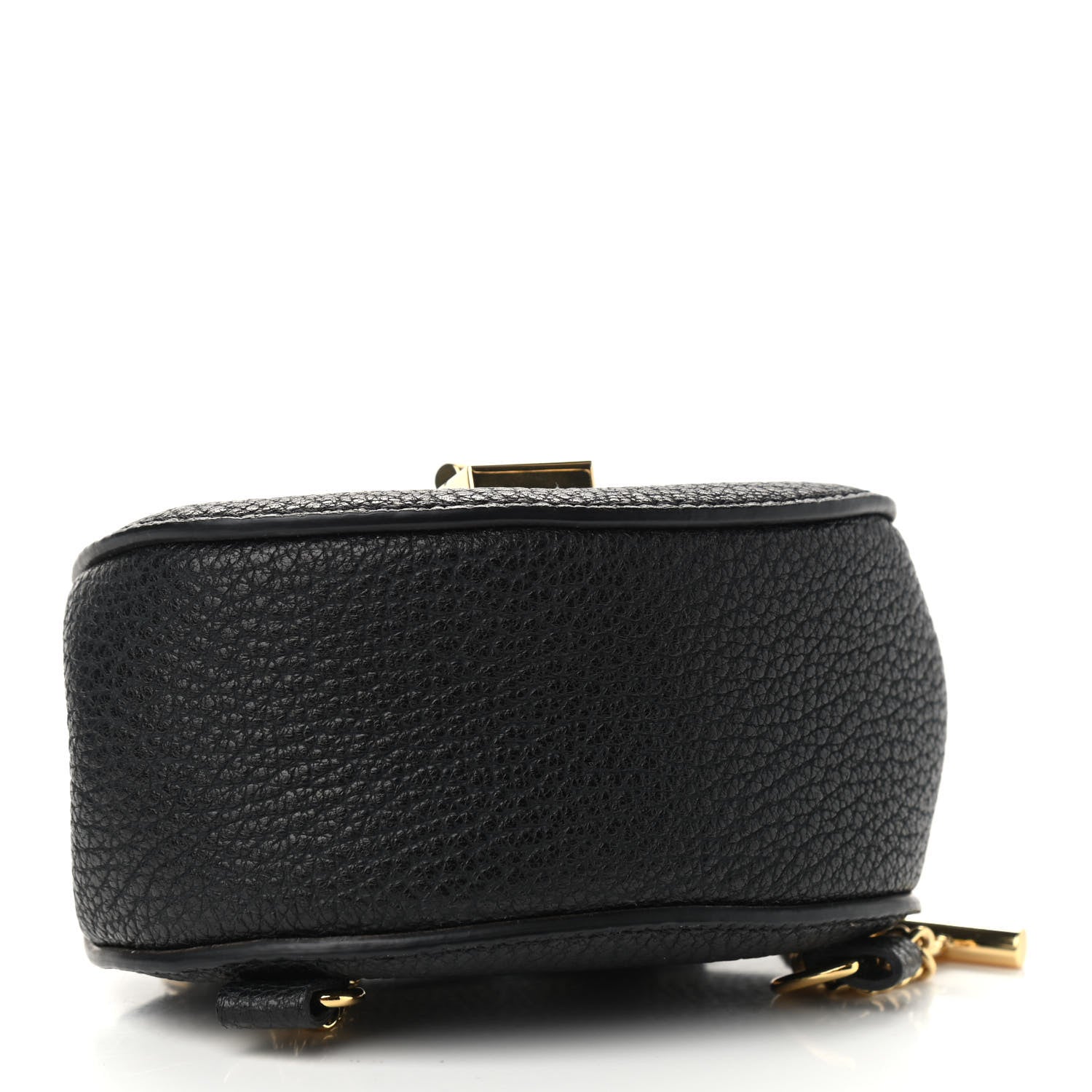 Chloe Grained Lambskin Mini Drew Crossbody Backpack Black 3 of 7