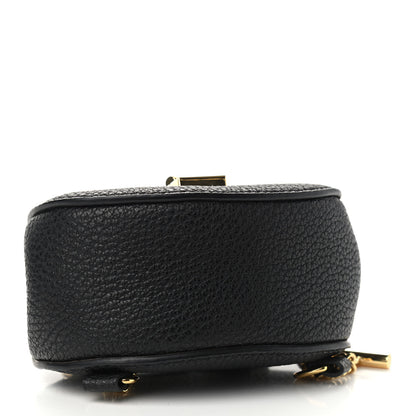 Chloe Grained Lambskin Mini Drew Crossbody Backpack Black 3 of 7