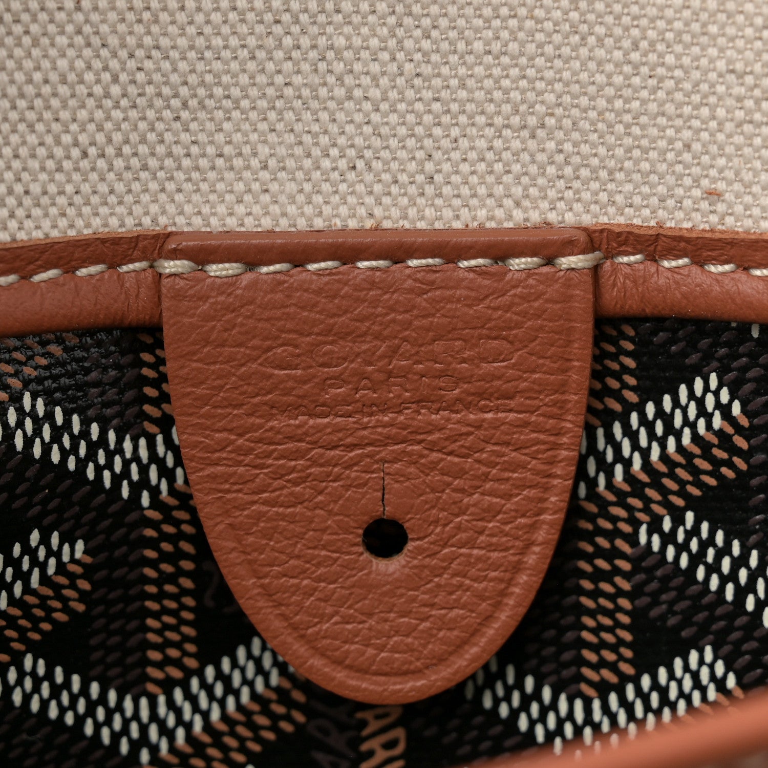 Goyard Goyardine Artois PM Black Gold 6 of 11