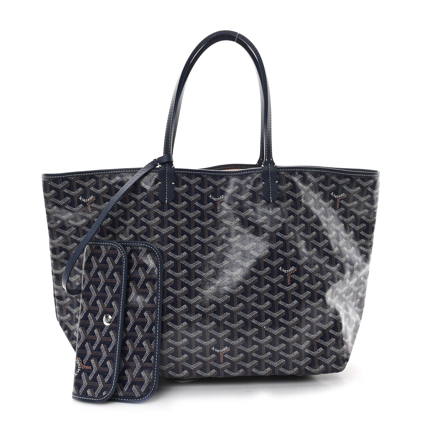 Goyard Goyardine Saint Louis PM Navy 3 of 12