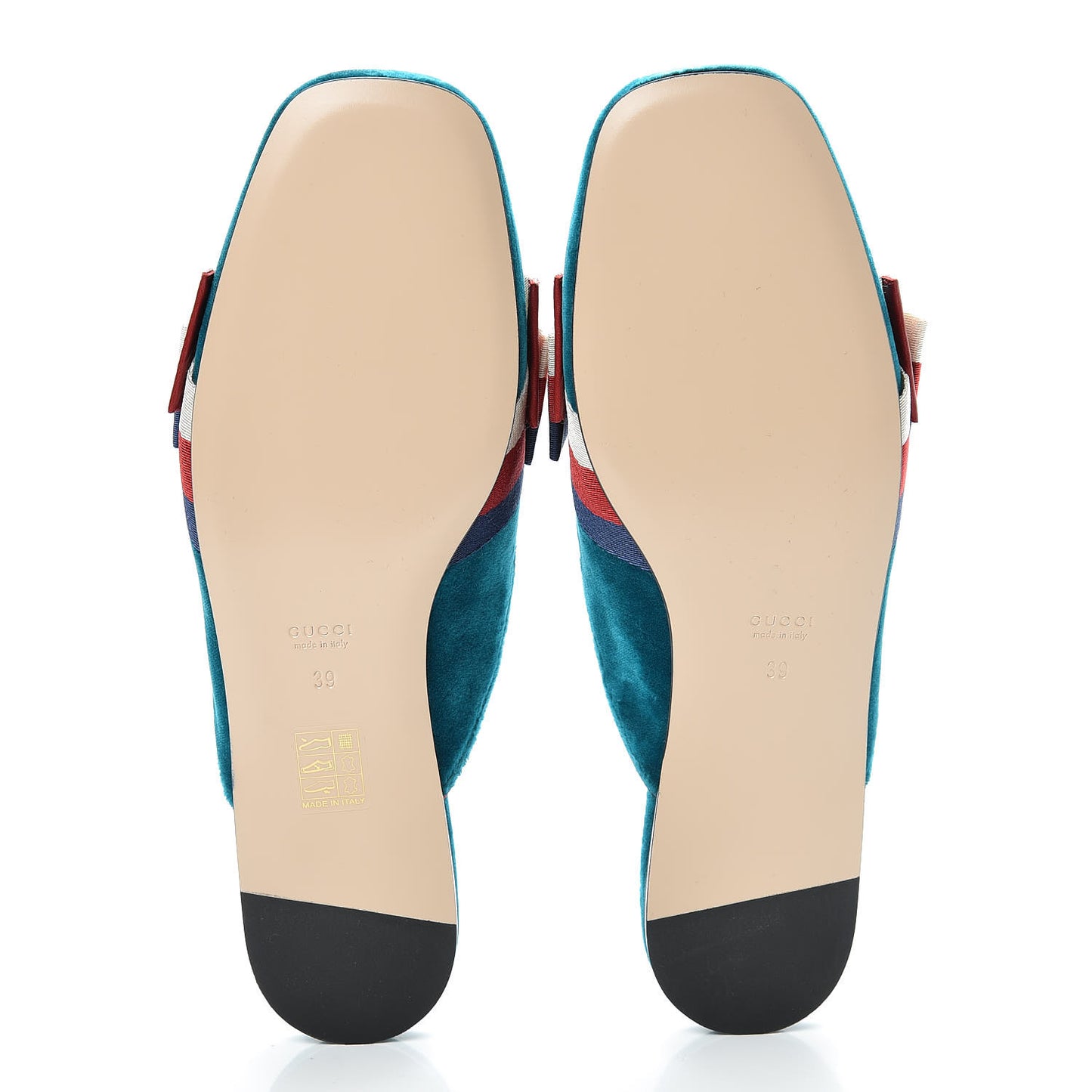 Softy Velvet Sylvie Bow Slippers 39 Pavone