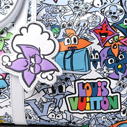 Louis Vuitton Monogram Comics Keepall Bandouliere 50 Multicolor 10 of 10