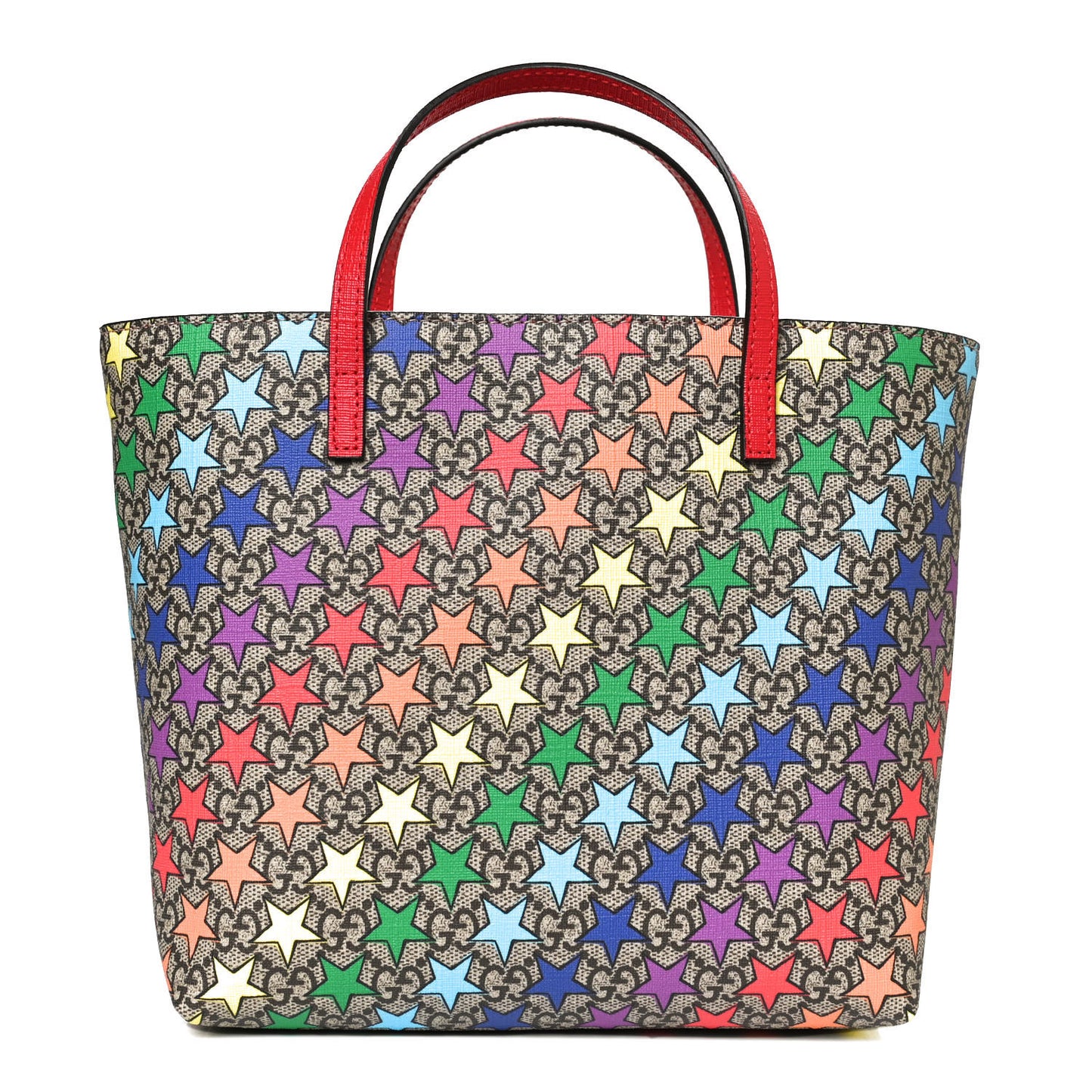 GG Supreme Monogram Childrens Star Print Tote Multicolor