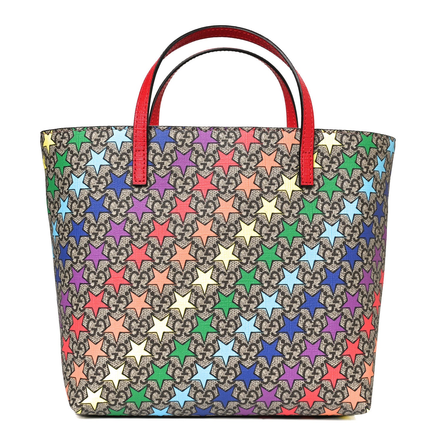 Gucci GG Supreme Monogram Childrens Star Print Tote Multicolor 1 of 11