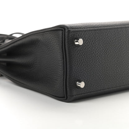 Hermes Togo Kelly Retourne 25 Black 9 of 13