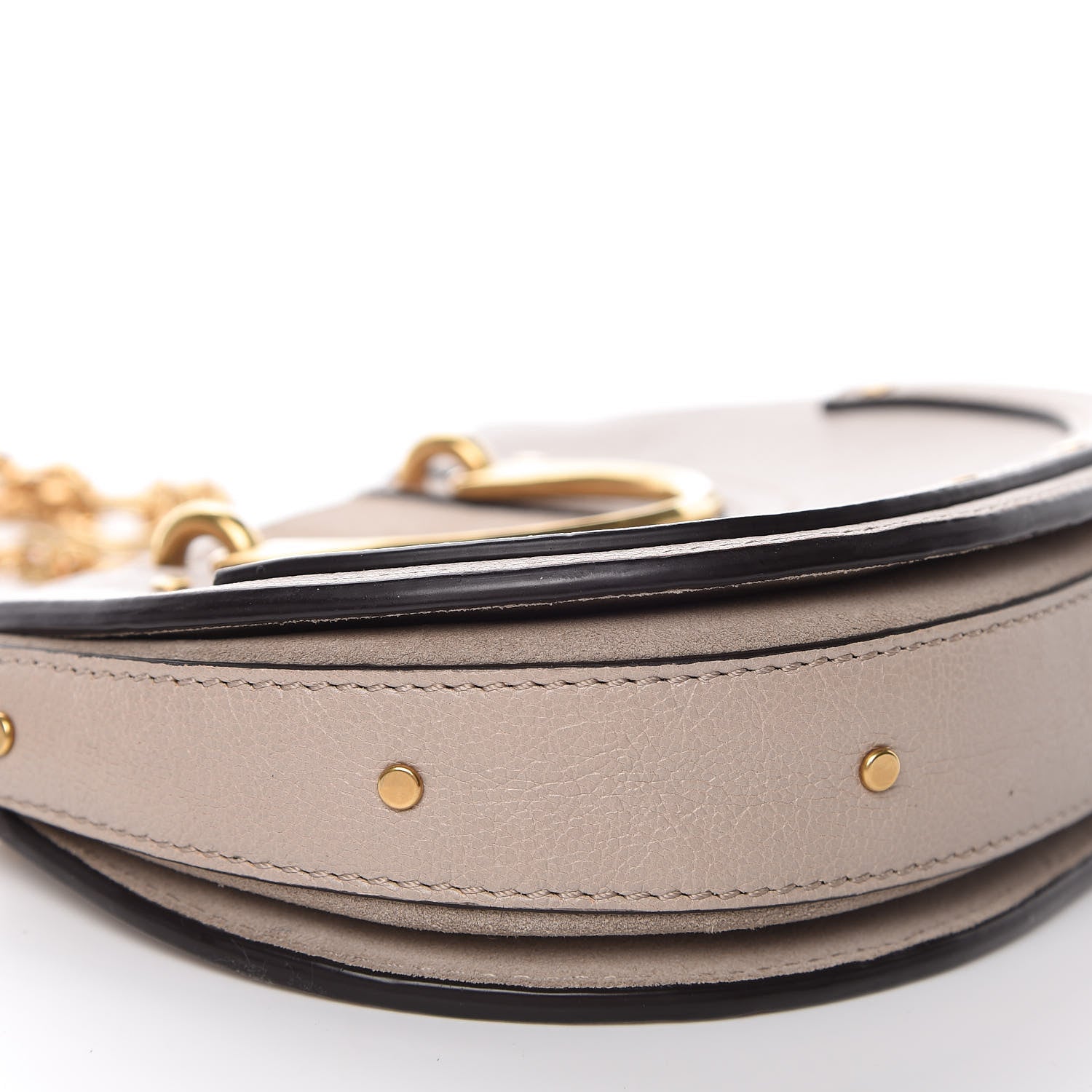 Chloe Calfskin Suede Mini Pixie Signature Belt Bag Motty Grey 7 of 9