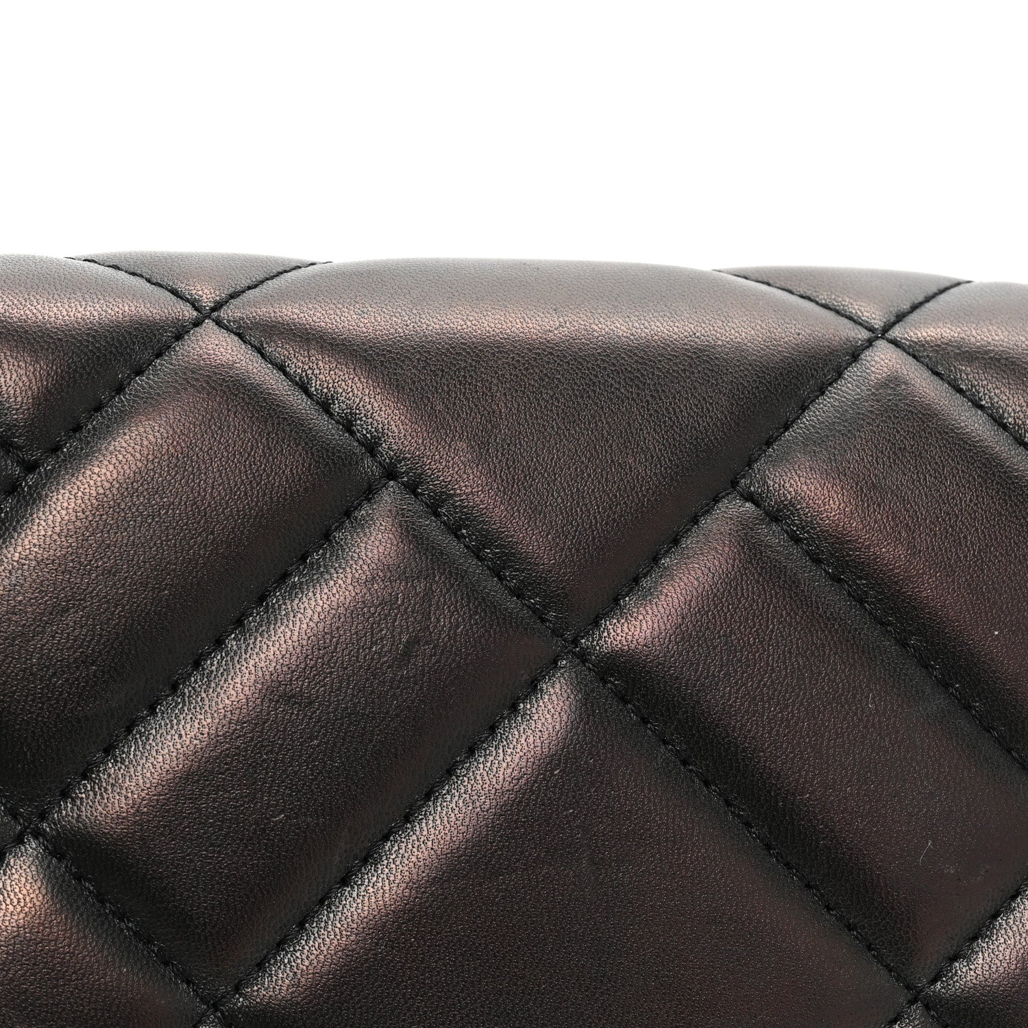 Versace Lambskin Quilted Medusa Wallet on Chain Crossbody Black Gold 15 of 15