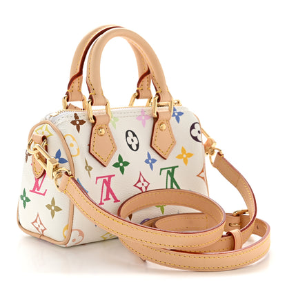 Louis Vuitton LV X TM Monogram Multicolor Nano Speedy White 3 of 11