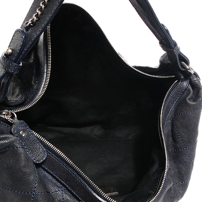 Chanel Caviar Outdoor Ligne Hobo Black 5 of 7