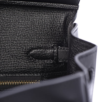 Hermes Veau Jonathan Birkin 25 Black 14 of 32