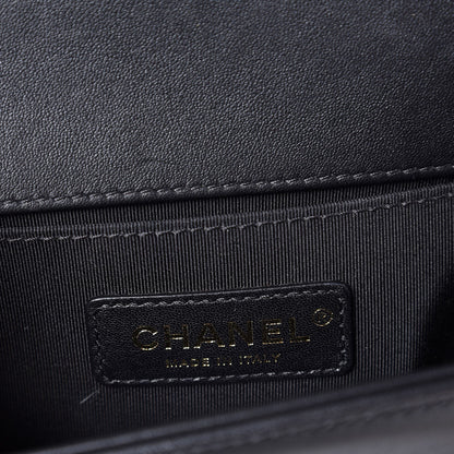 Chanel Calfskin Quilted Small Boy Flap Black 6 of 8