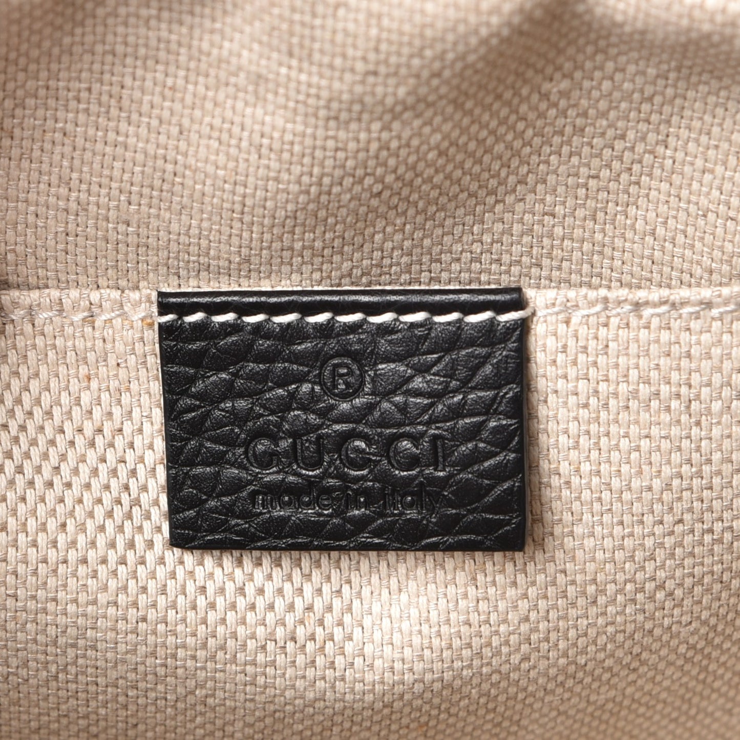 Pebbled Calfskin Small Soho Disco Bag Black