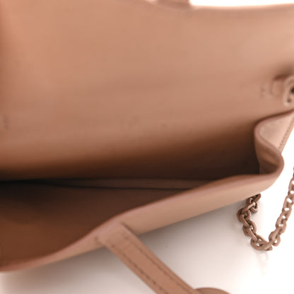 Christian Dior Ultra Matte Calfskin Nano Saddle Chain Pouch Rose Des Vents 5 of 11