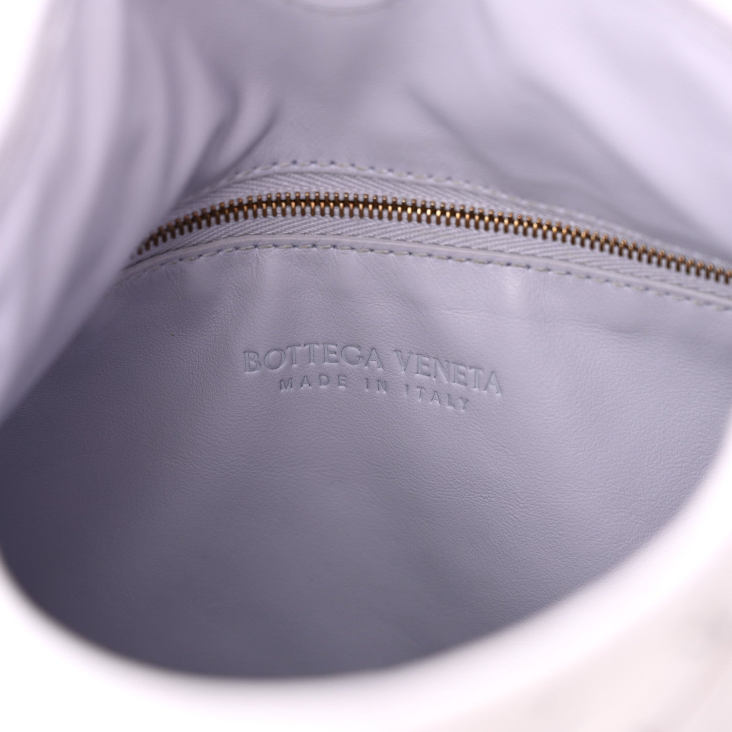 Bottega Veneta Calfskin Intrecciato Small Hop Oyster Lilac 6 of 12