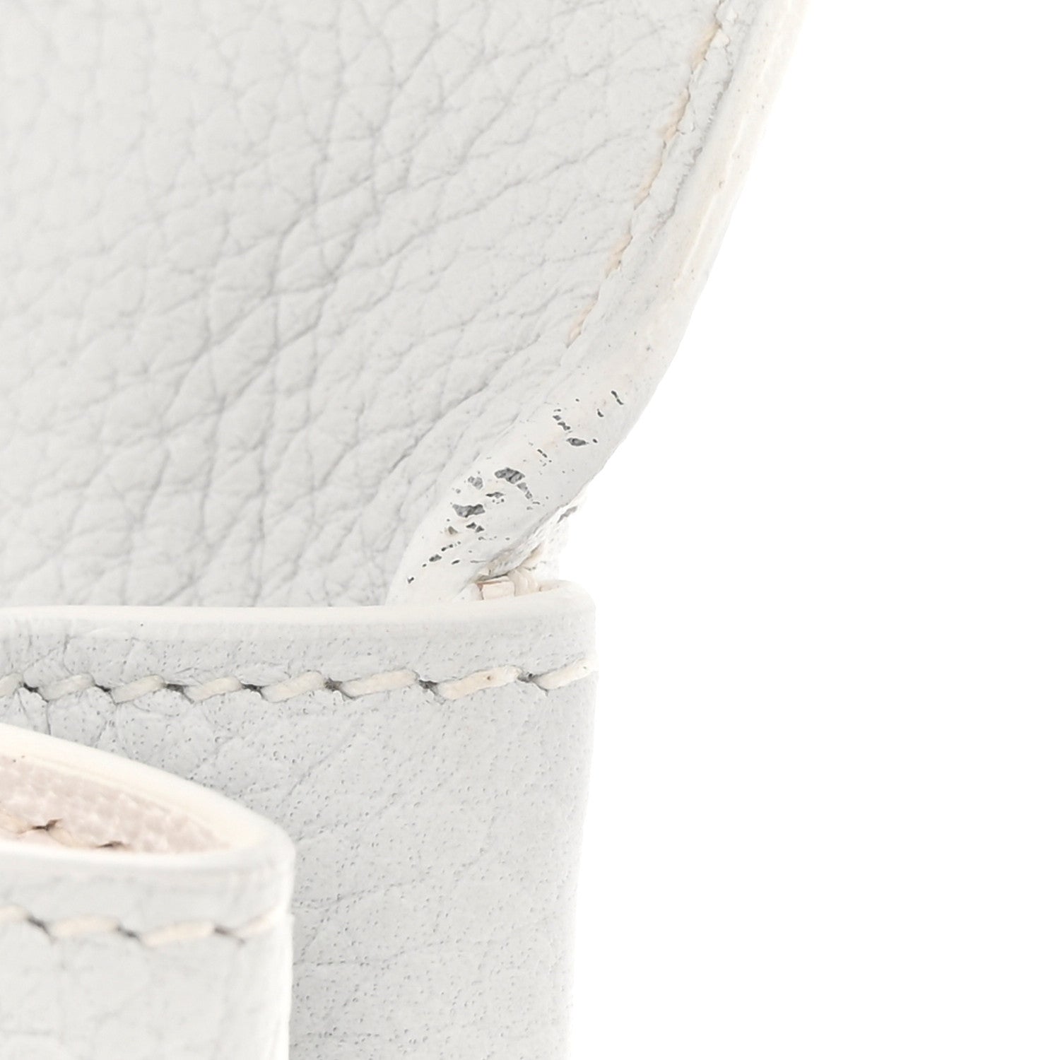 Hermes Togo Kelly Retourne 28 White 11 of 14