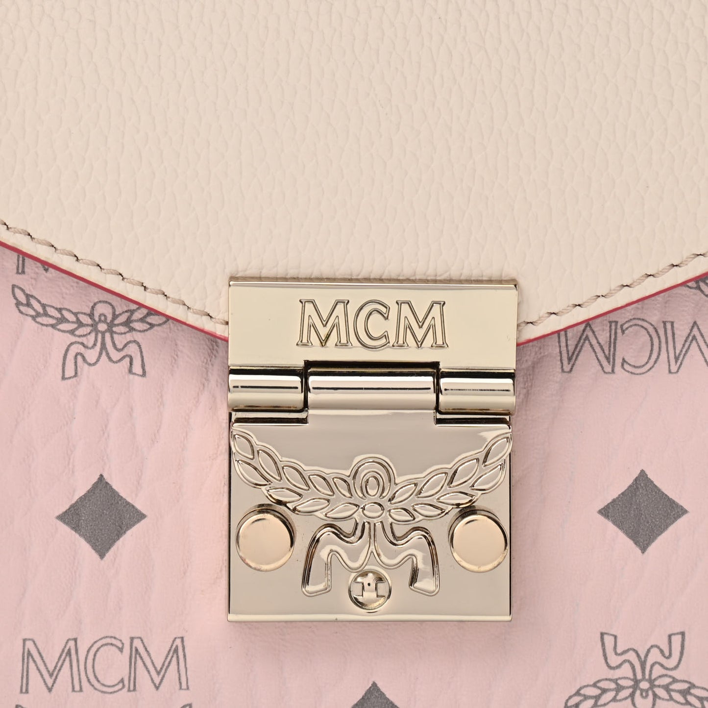Visetos Small Patricia Satchel Beige