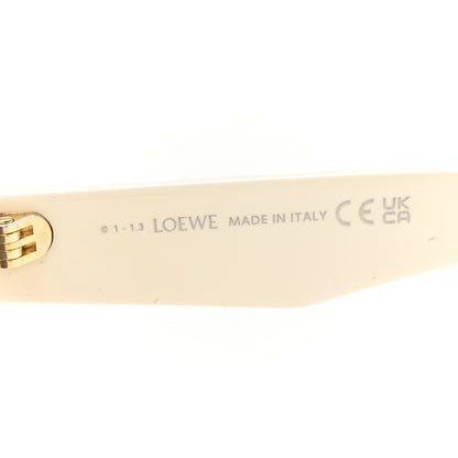 Loewe Acetate Loop Sunglasses LW40110U Off White 7 of 8