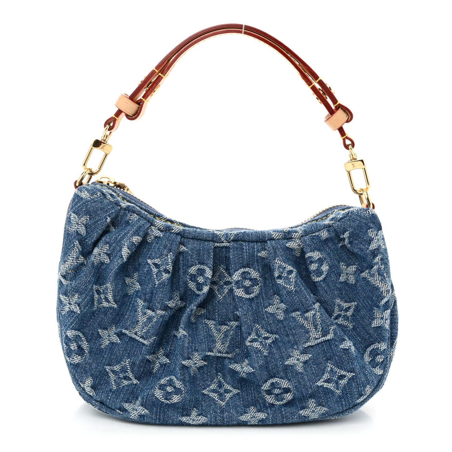 Monogram Denim Pochette Valley Blue