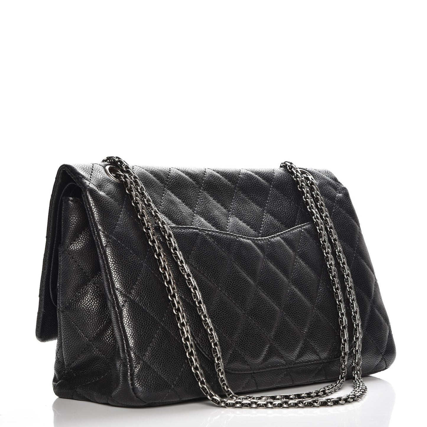 Caviar Quilted 2.55 Reissue 227 Flap Black