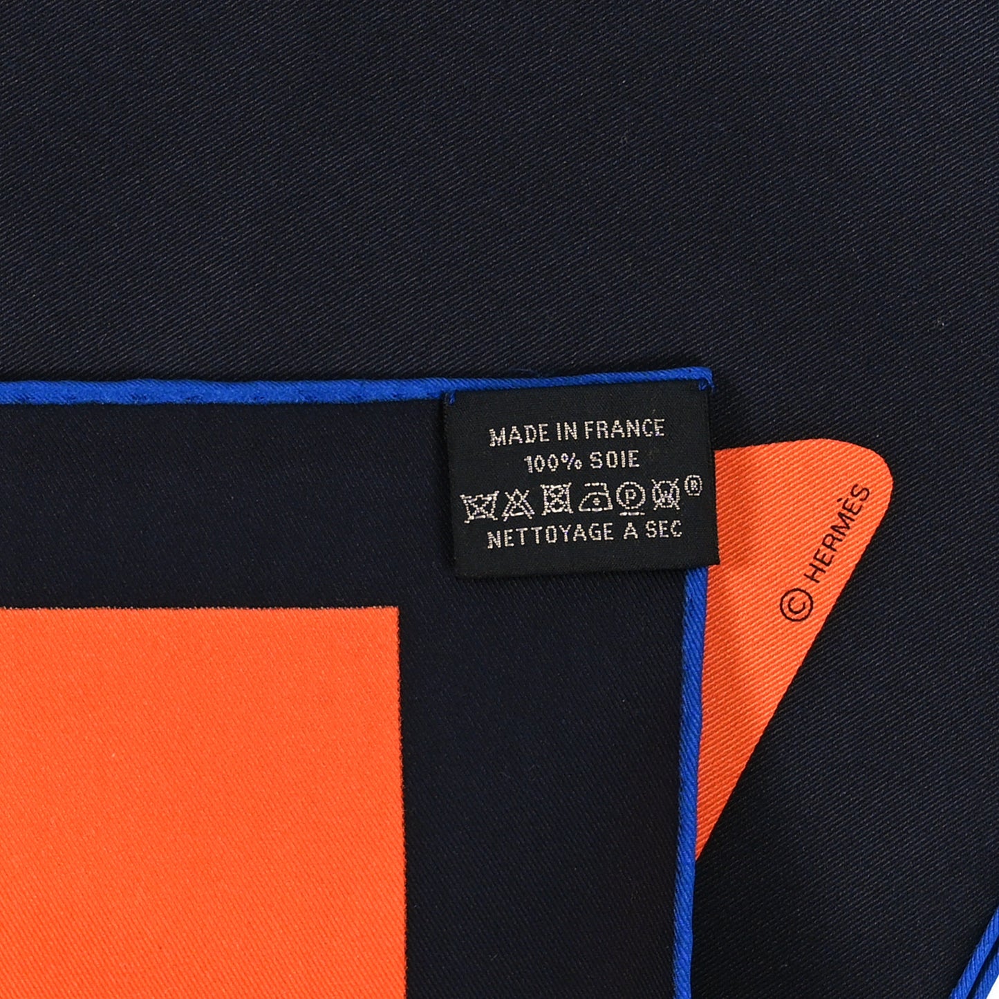 Silk Is This A Love Story? Scarf 70 Orange Black Rose Bonbon
