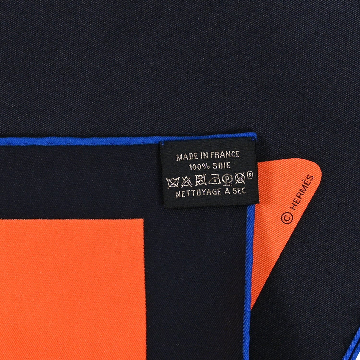 Hermes Silk Is This A Love Story? Scarf 70 Orange Black Rose Bonbon 3 of 3