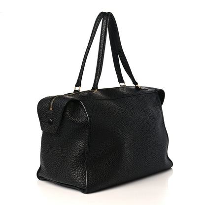 Celine Bullhide Calfskin Small Ring Bag Black 3 of 15