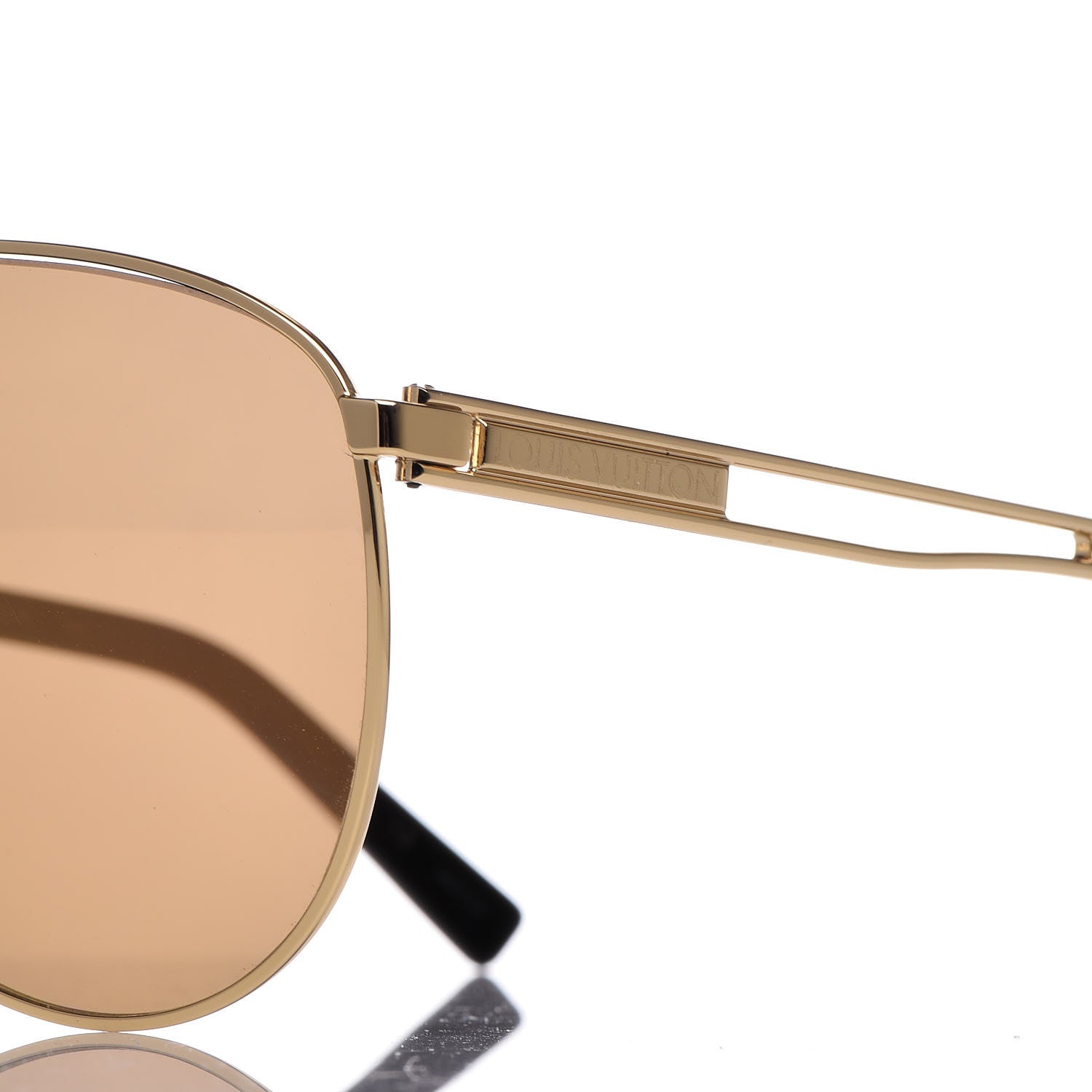Louis Vuitton Tonca Sunglasses Z2314U Gold 9 of 10