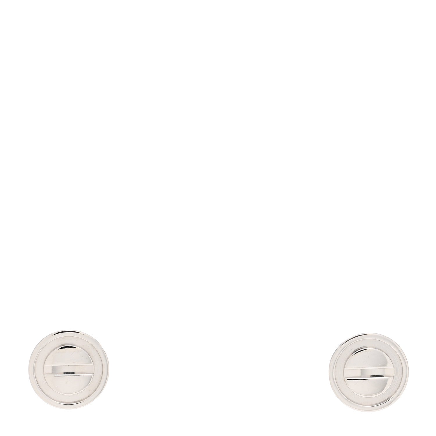 Cartier 18K White Gold LOVE Earrings 1 of 5
