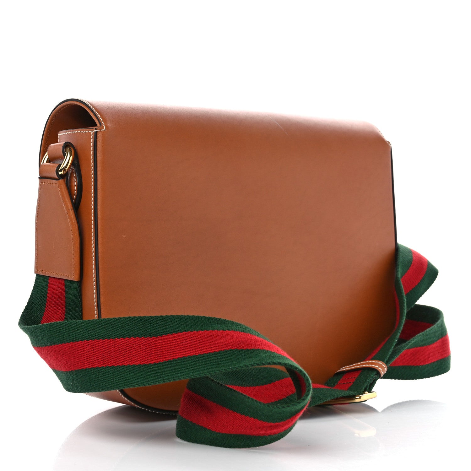 Gucci Calfskin Horsebit 1955 Shoulder Bag Tan 3 of 12
