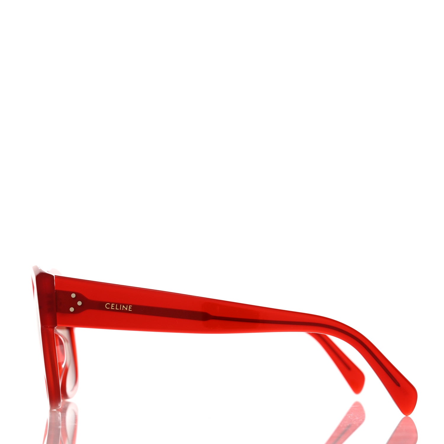 Celine Acetate Sunglasses CL40168I Red 3 of 7