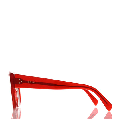 Celine Acetate Sunglasses CL40168I Red 3 of 7