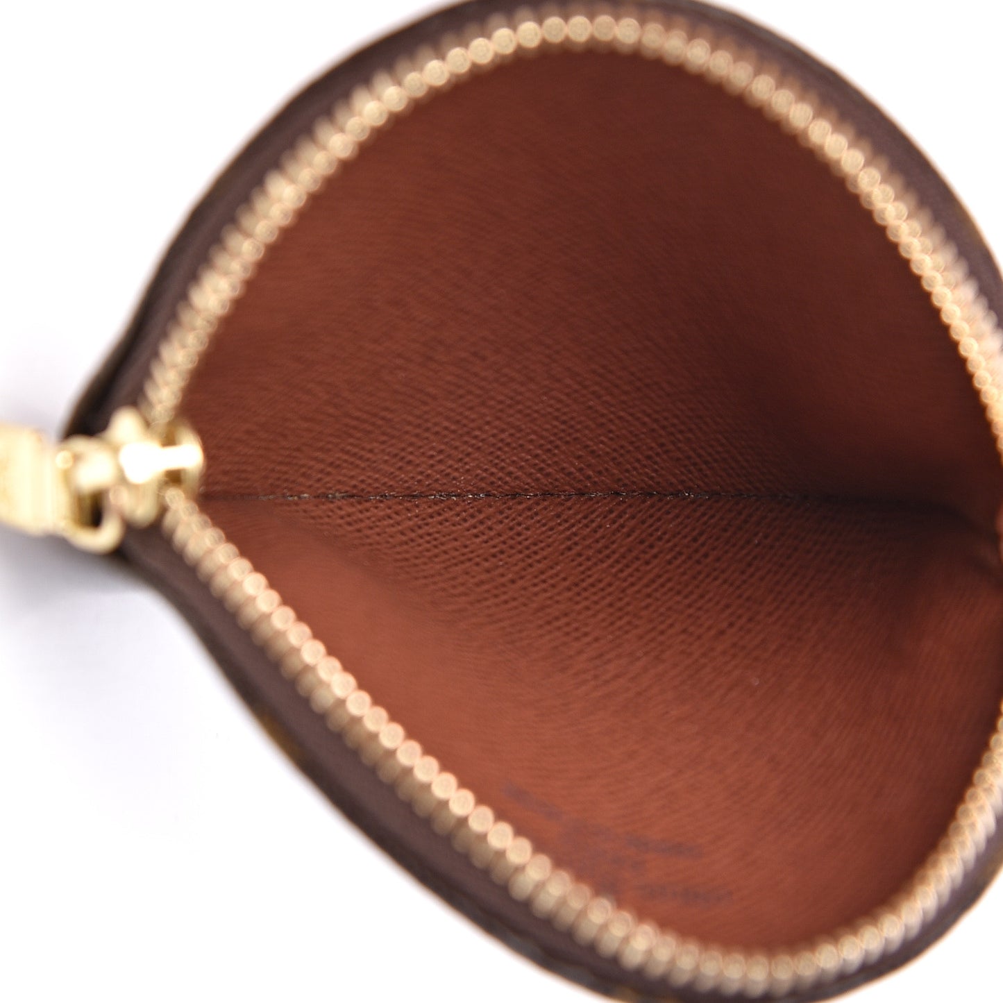 Monogram Round Coin Purse