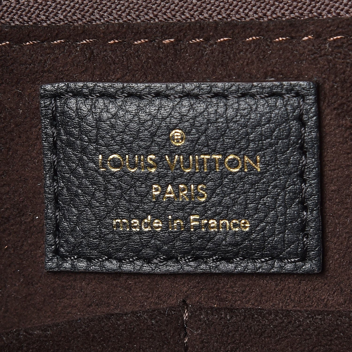 Louis Vuitton Calfskin Monogram Kimono Tote Black 6 of 7