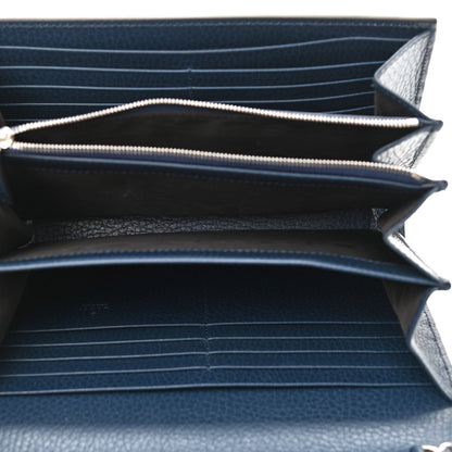 Gucci Dollar Calfskin Crystal Mini Dionysus Chain Wallet Blue Agata Black Diamond 5 of 7