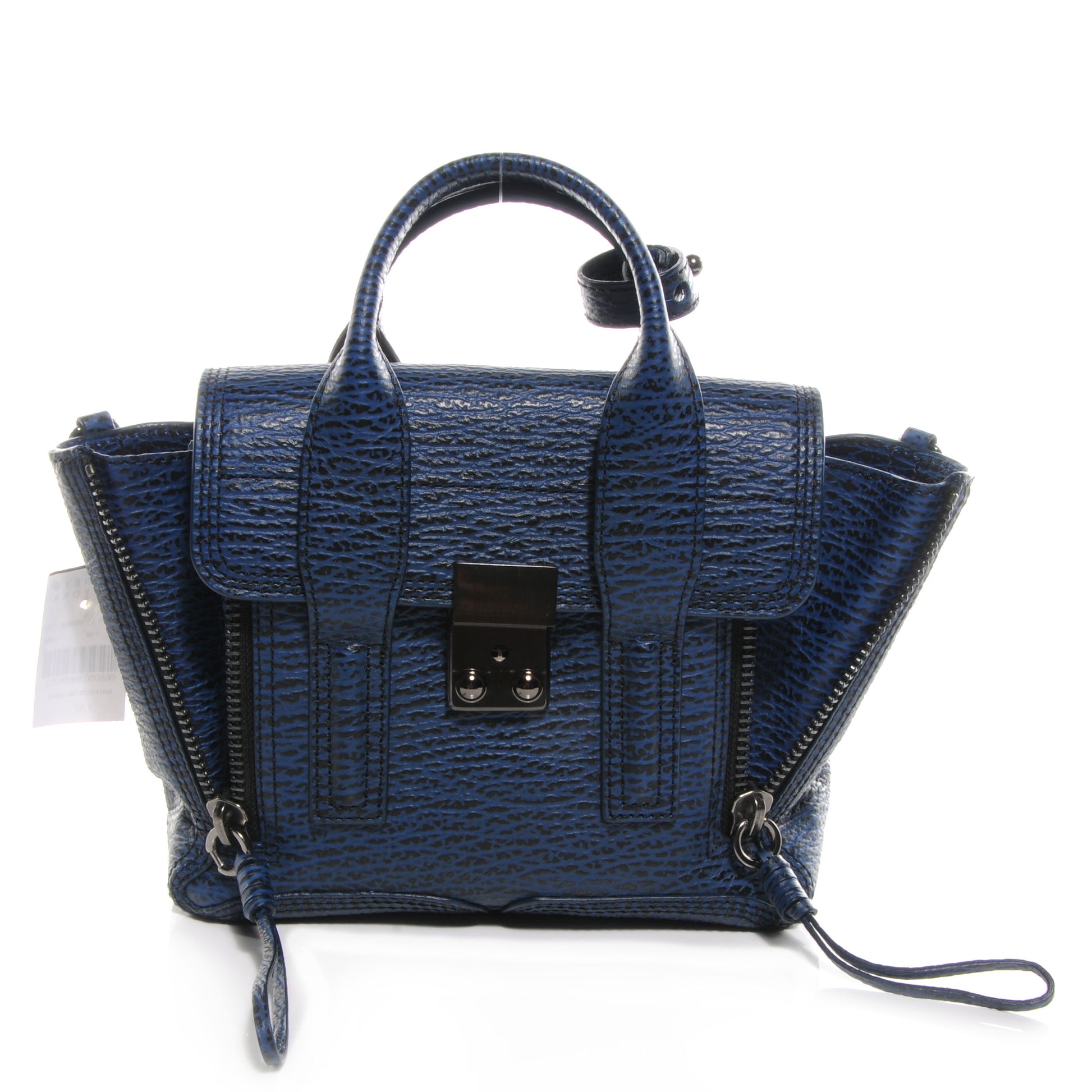 3.1 Phillip Lim 3.1 Mini Pashli Satchel Lapis and Black 3 of 13