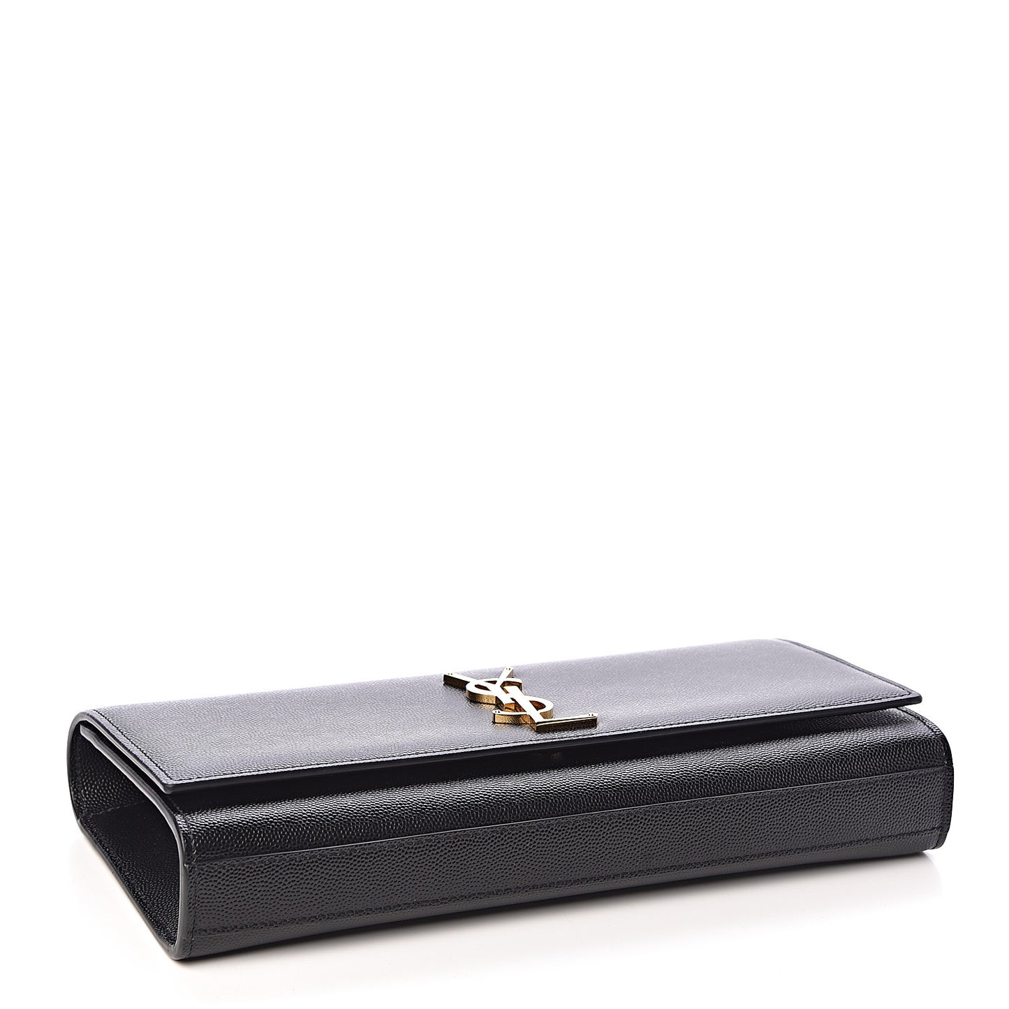 Grain De Poudre Monogram Cassandre Clutch Black