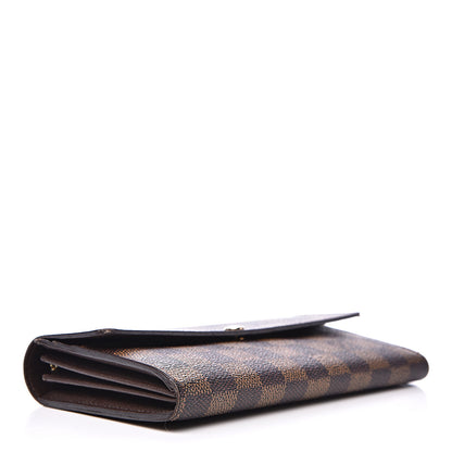 Louis Vuitton Damier Ebene Sarah Wallet 4 of 12