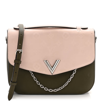 Louis Vuitton Calfskin Very Messenger Kaki 1 of 12
