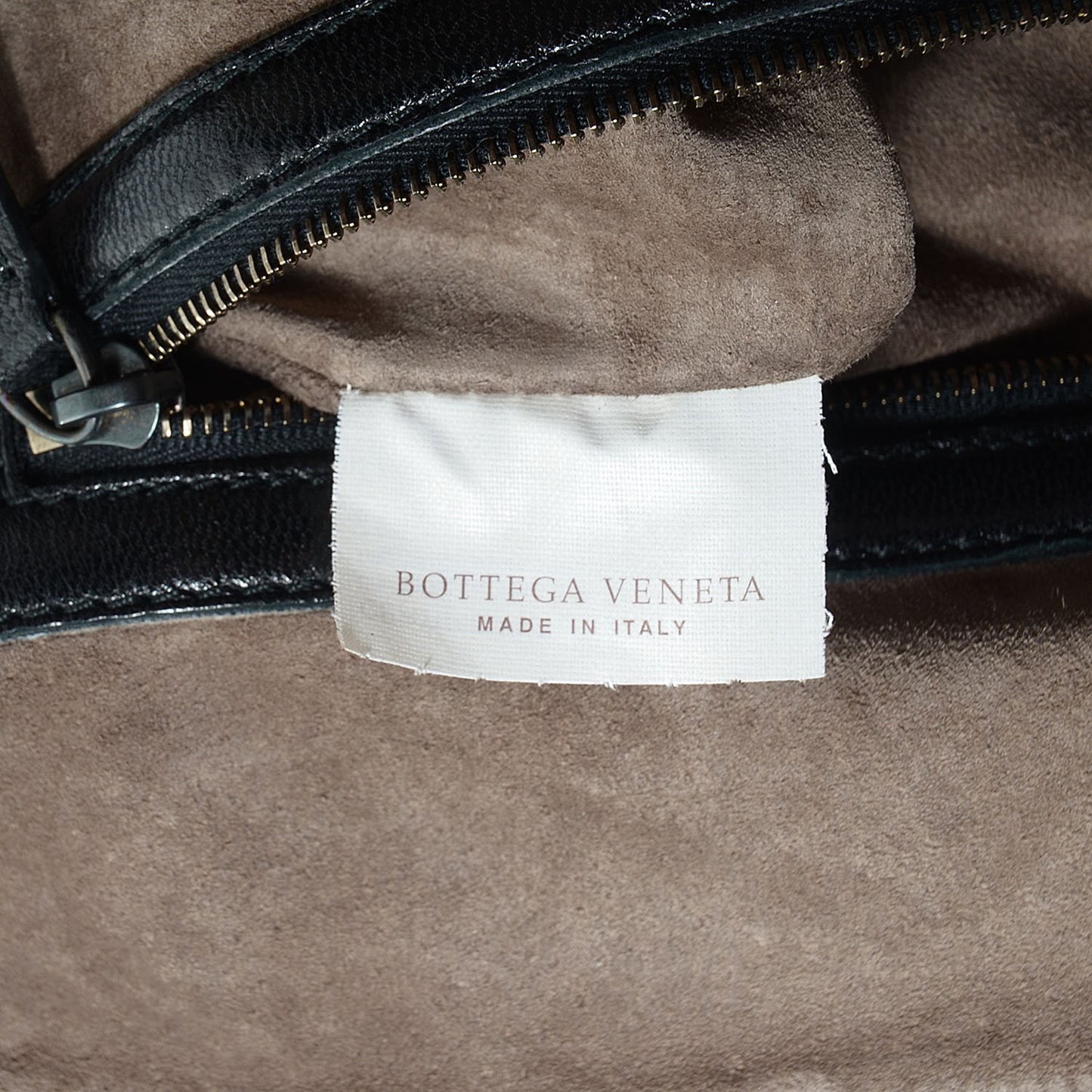 Intrecciato Shiny Goatskin Satchel Multicolor